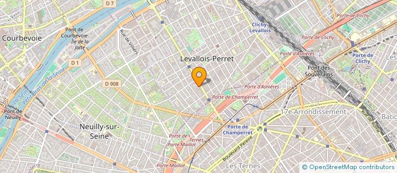 localisation de l'entreprise B FAIR à LEVALLOIS-PERRET