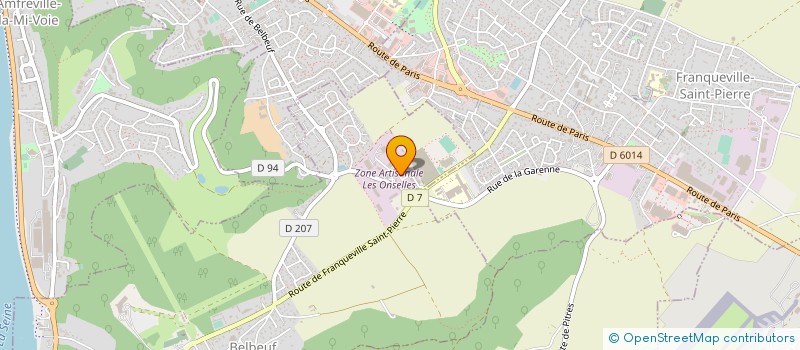 localisation de l'entreprise B.FIELD  ROUEN