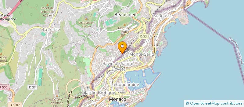 localisation de l'entreprise B FIFTY FOUR  BEAUSOLEIL