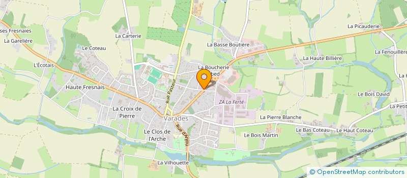 localisation de l'entreprise B FLAMME CONFORT  LOIREAUXENCE