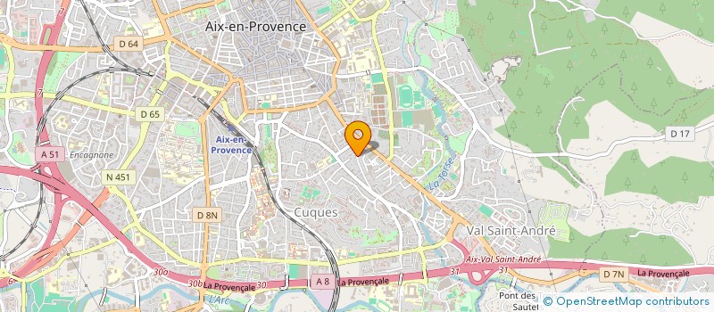 localisation de l'entreprise B FORWARD à AIX EN PROVENCE