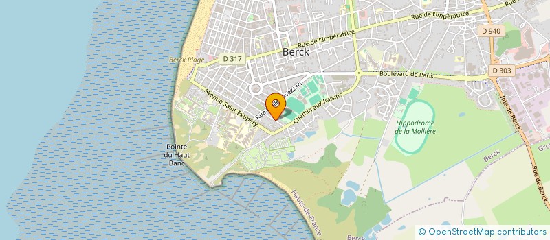 localisation de l'entreprise B-FOUR  BERCK
