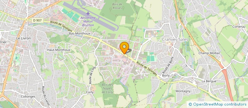 localisation de l'entreprise B.G. 01 IMMOBILIER  VETRAZ-MONTHOUX