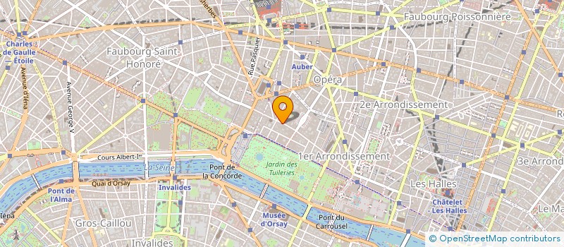localisation de l'entreprise B&G à PARIS