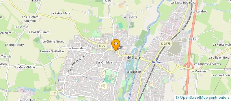 localisation de l'entreprise B&G BURGER ET GRILLADES à BETTON
