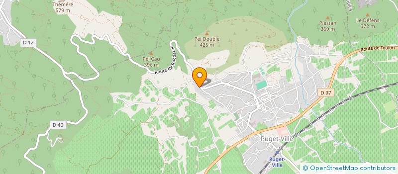 localisation de l'entreprise B&G CAMPUS  PUGET-VILLE