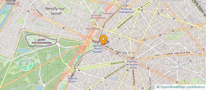 localisation de l'entreprise B.G. COIFFURES  PARIS