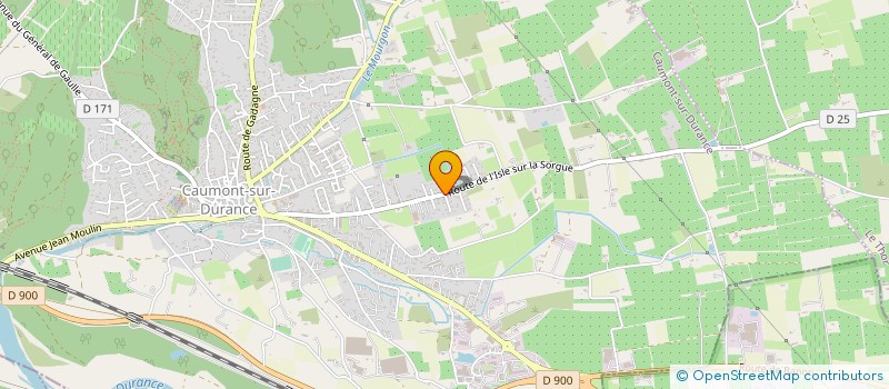 localisation de l'entreprise B G CONSEILS à CAUMONT-SUR-DURANCE