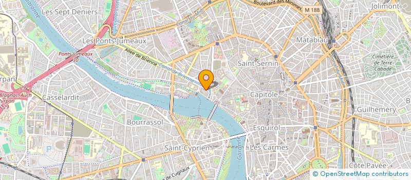 localisation de l'entreprise B.G.& FILLES à TOULOUSE