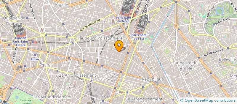 localisation de l'entreprise B G IMMOBILIER à PARIS