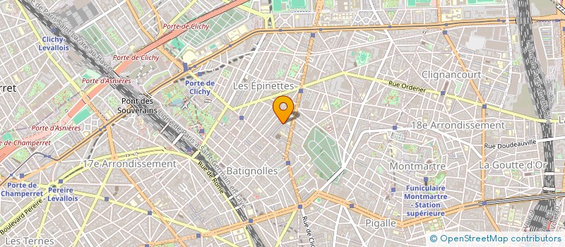 localisation de l'entreprise B & G INDUSTRIE  PARIS