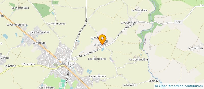 localisation de l'entreprise B.G.L  RIVES DE L'YON