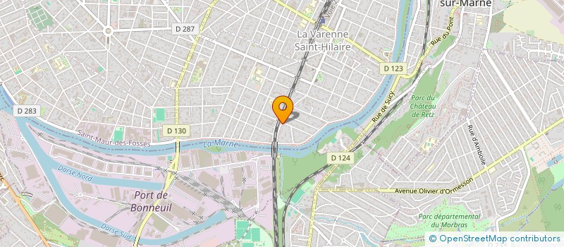 localisation de l'entreprise B.G.N. INTERNATIONAL à SAINT-MAUR-DES-FOSSES