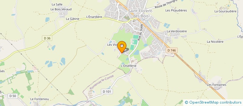 localisation de l'entreprise B&G PATRIMOINE  RIVES DE L'YON