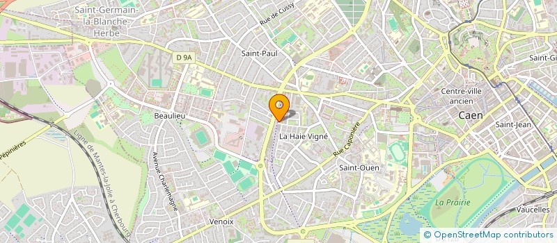 localisation de l'entreprise B&G REALTY  CAEN
