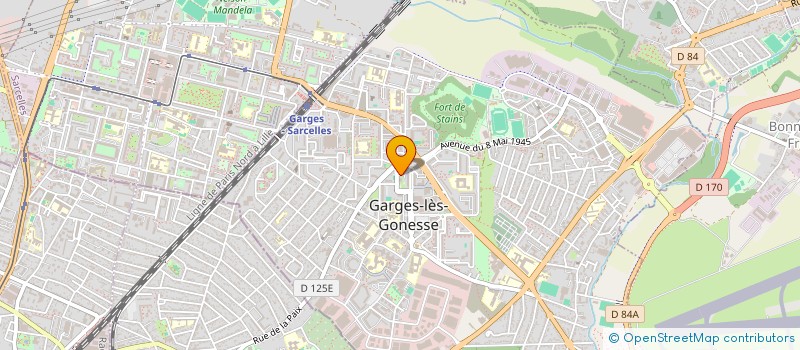 localisation de l'entreprise B.G.S.T. TRANSPORT à GARGES-LES-GONESSE