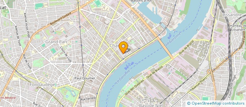 localisation de l'entreprise B.G.SERVICES 33. à BORDEAUX