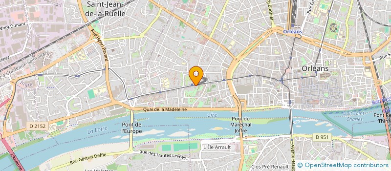 localisation de l'entreprise B.G SPRINT à ORLEANS