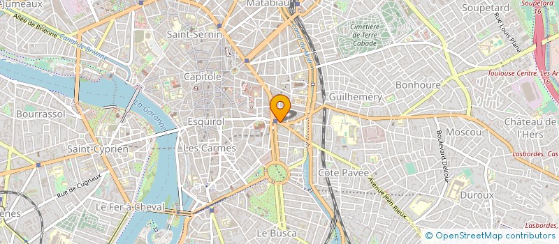 localisation de l'entreprise B&G TOULOUSE DUPUY à TOULOUSE