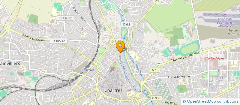 localisation de l'entreprise B & GE à CHARTRES