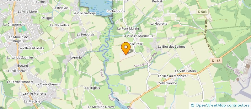 localisation de l'entreprise B.H.  DINARD