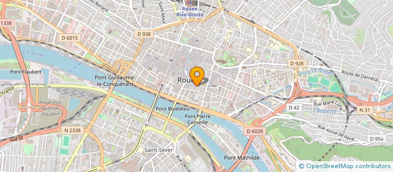 localisation de l'entreprise B H à ROUEN