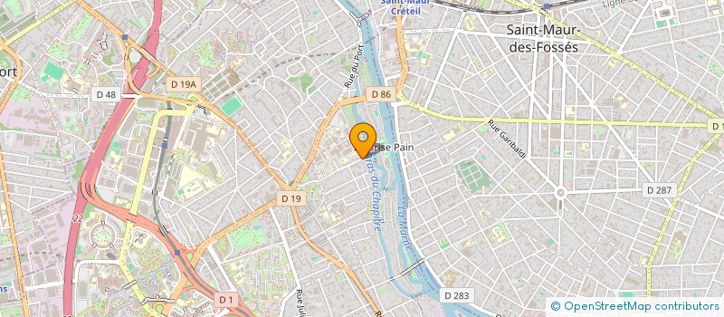 localisation de l'entreprise B-H-B à CRETEIL