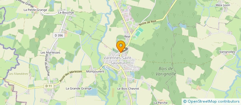 localisation de l'entreprise B.H.I. BOUHERRAFA-HALLAL INTERNATIONAL à VARENNES-SAINT-SAUVEUR