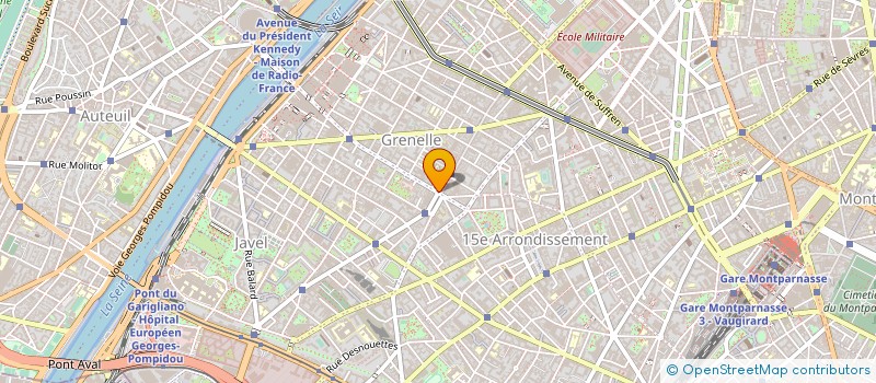 localisation de l'entreprise B H I F à PARIS