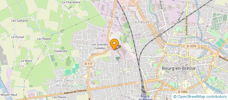 localisation de l'entreprise B&H INVEST  SAINT-DENIS-LES-BOURG