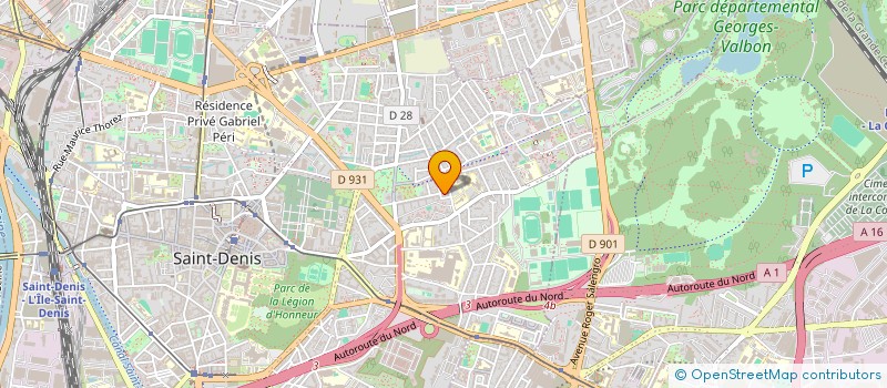 localisation de l'entreprise B H K à SAINT DENIS