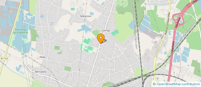 localisation de l'entreprise B.H.L. EQUIPEMENT à AMBARES-ET-LAGRAVE