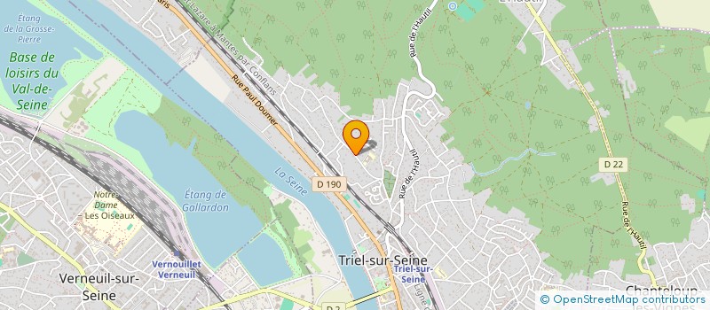 localisation de l'entreprise B.H.L ISOLATION à TRIEL-SUR-SEINE