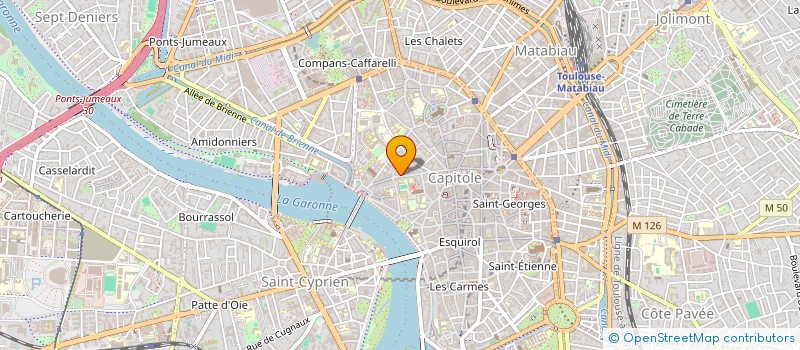 localisation de l'entreprise B&H MARK à TOULOUSE