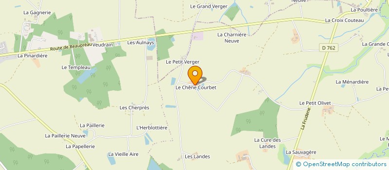 localisation de l'entreprise B HABITAT à SEVREMOINE