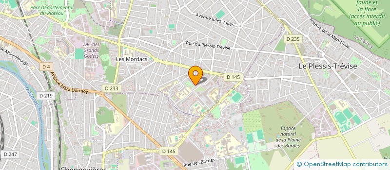 localisation de l'entreprise B-HAIR AVENUE  CHAMPIGNY-SUR-MARNE