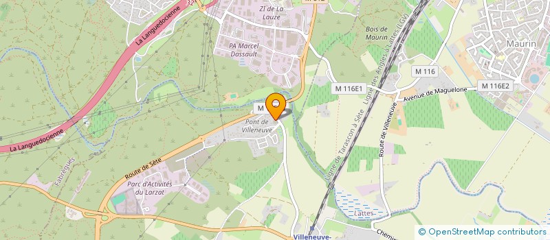 localisation de l'entreprise B HOME CONCEPT  VILLENEUVE-LES-MAGUELONE