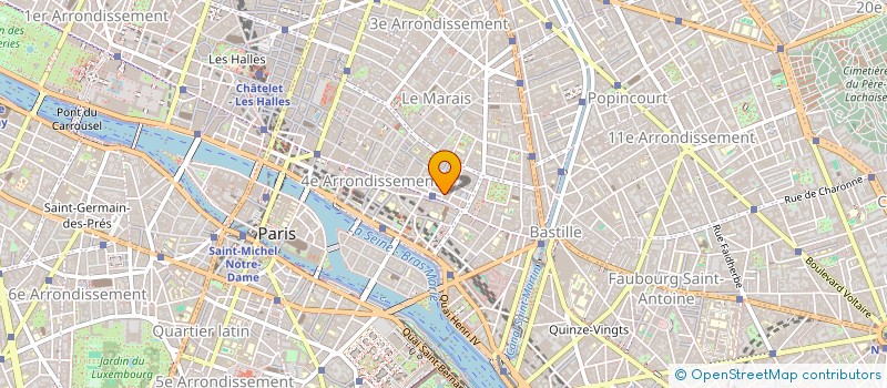 localisation de l'entreprise B.I.A  II  PARIS