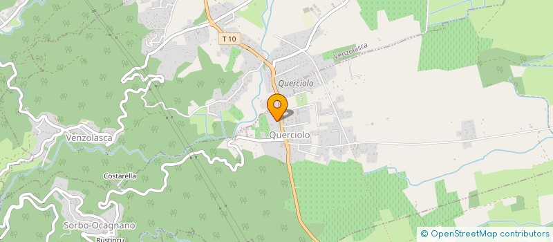 localisation de l'entreprise B.I CARROSSERIE à PENTA-DI-CASINCA