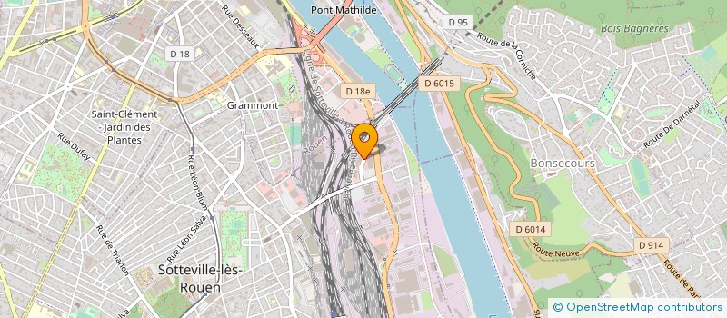 localisation de l'entreprise B.I.G ROUEN  SOTTEVILLE-LES-ROUEN