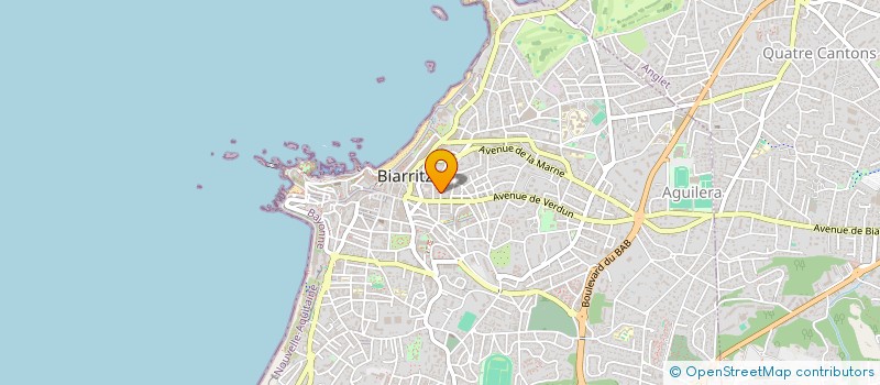 localisation de l'entreprise B.I.L.-BERT à BIARRITZ