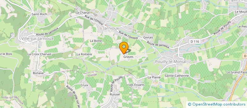 localisation de l'entreprise B.I.M.E.F. à PORTE-DES-PIERRES-DOREES