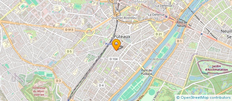 localisation de l'entreprise B.I.R.D.S. à PUTEAUX