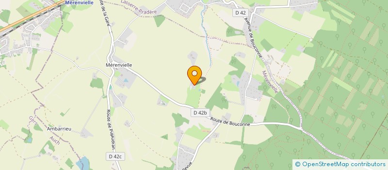 localisation de l'entreprise B.I.S.O.N.S FORMATION  MERENVIELLE