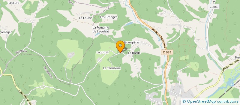 localisation de l'entreprise B&I SCI  CHATEAU-L'EVEQUE