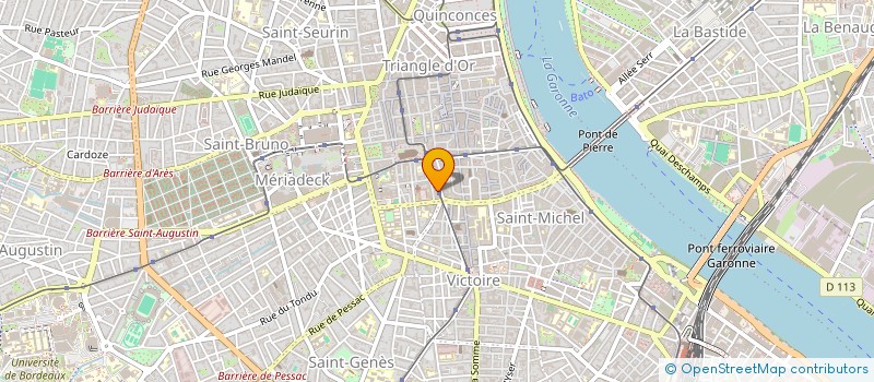 localisation de l'entreprise B.ICE COMPANY  BORDEAUX