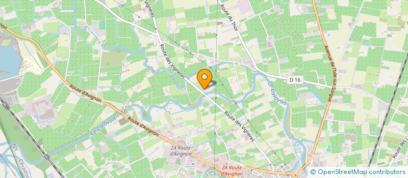 localisation de l'entreprise B.IMMO  CAVAILLON