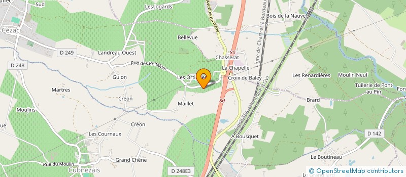 localisation de l'entreprise B IMMO INVEST 33  CEZAC