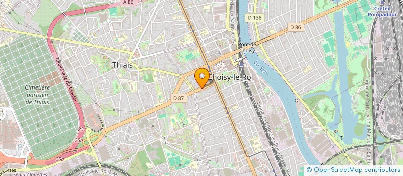 localisation de l'entreprise B INSTAL à CHOISY-LE-ROI