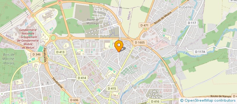 localisation de l'entreprise B-IT CONSULTING à MELUN